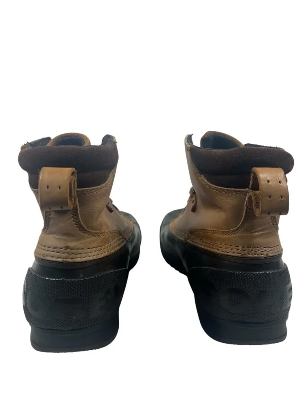 Sorel Boots Mens 11.5 Ankeny Duck Boots Leather Waterproof Outdoor Hunting